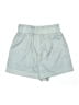 Glam Solid Blue Athletic Shorts Size S - photo 2