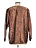Nicola 100% Polyester Brown Long Sleeve Blouse Size 12 - photo 2