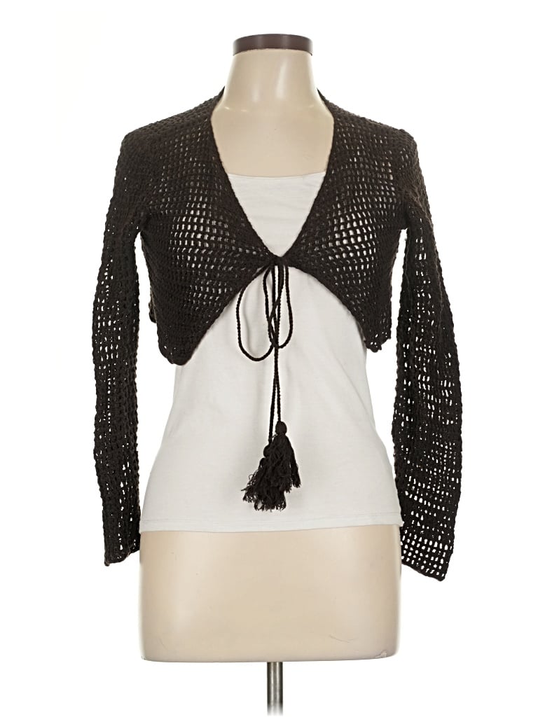 Pre-owned Tularosa Cardigan Sweater In Brown