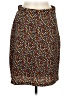 Le Lis Print Brown Casual Skirt Size M - photo 1