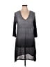 J Valdi Chevron-herringbone Gray Casual Dress Size XL - photo 1