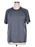 Assorted Brands 100% Polyester Gray Active T-Shirt Size XL - photo 1