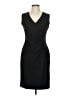Calvin Klein Solid Black Cocktail Dress Size 8 - photo 1