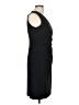 Calvin Klein Solid Black Cocktail Dress Size 8 - photo 4