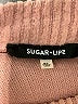 Sugar Lips Solid Pink Turtleneck Sweater Size XL - photo 7