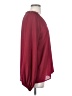Vision U.S.A. 100% Polyester Burgundy Long Sleeve Blouse Size S - photo 4