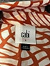 CAbi 100% Polyester Orange Sleeveless Blouse Size S - photo 7