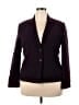 Bill Blass Burgundy Blazer Size 18 - photo 1