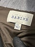 Sabine 100% Polyester Metallic Silver Casual Skirt Size M - photo 4