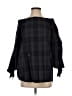 Tibi 100% Cotton Black 3/4 Sleeve Blouse Size 0 - photo 1