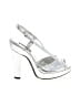 Burberry Silver Heels Size EU 37 1/2 - photo 1