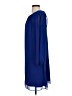 DKNY 100% Polyester Solid Blue Cocktail Dress Size 4 - photo 5