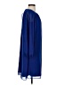 DKNY 100% Polyester Solid Blue Cocktail Dress Size 4 - photo 4