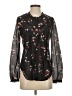 Caballero Black Long Sleeve Blouse Size S - photo 1
