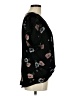 West K 100% Polyester Black Short Sleeve Blouse Size M - photo 4