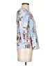 Alya Blue 3/4 Sleeve Blouse Size XS - photo 4