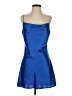 Glam Blue Cocktail Dress Size S - photo 1