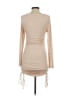 Princess Polly Solid Tan Cocktail Dress Size 4 - photo 2