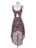 Mudd 100% Rayon Paisley Pink Cocktail Dress Size XS - photo 2