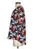 Q&A 100% Polyester Floral Black 3/4 Sleeve Blouse Size S - photo 5