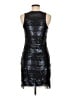 Max Studio 100% Nylon Black Blue Cocktail Dress Size M - photo 2