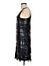 Max Studio 100% Nylon Black Blue Cocktail Dress Size M - photo 5