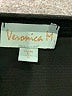 Veronica M. 100% Polyester Black 3/4 Sleeve Blouse Size S - photo 7