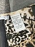 Keren Hart Animal Print Gold 3/4 Sleeve Blouse Size S - photo 8