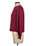 Ann Taylor LOFT Solid Burgundy Sweatshirt Size XS - photo 5