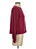 Ann Taylor LOFT Solid Burgundy Sweatshirt Size XS - photo 4