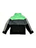 Adidas 100% Polyester Color Block Green Track Jacket Size 3T - photo 1