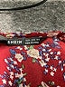 Shein 100% Polyester Floral Red Cocktail Dress Size S - photo 7