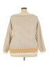 Unbranded 100% Polyester Stripes Ivory Pullover Sweater Size 5X - photo 2