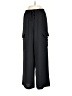 Unbranded 100% Polyester Black Cargo Pants Size S - photo 1