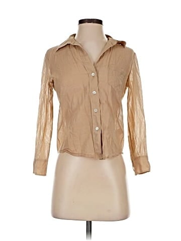 Theory 3/4 Sleeve Button-Down Shirt (view 1)