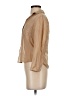 Theory 100% Cotton Tan 3/4 Sleeve Button-Down Shirt Size S - photo 5