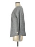 Straight Down Metallic Gray Pullover Sweater Size M - photo 5