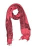 Unbranded Paisley Red Pink Scarf One size - photo 1
