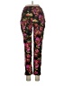Mimi Chica Floral Black Casual Pants Size M - photo 2