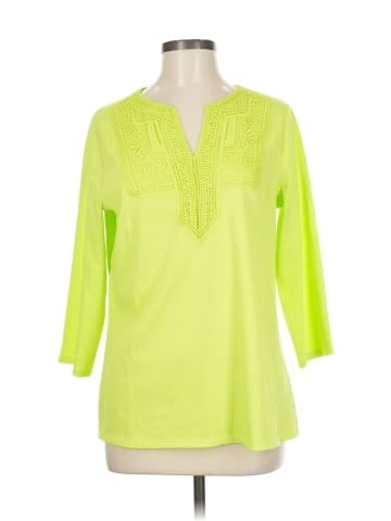 Belle By Kim Gravel 3/4 Sleeve Blouse (view 1)