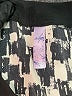 Alya 100% Polyester Graphic Black Cocktail Dress Size M - photo 6