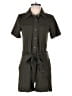 Andrew Marc Solid Green Romper Size S - photo 1
