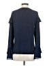 Banana Republic 100% Polyester Blue Long Sleeve Blouse Size XS - photo 2