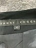 Yansi Fugel 100% Polyester Solid Black Formal Skirt Size 10 - photo 4