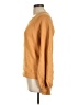 Mila 100% Cotton Orange Pullover Sweater Size S - photo 5