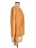 Mila 100% Cotton Orange Pullover Sweater Size S - photo 4