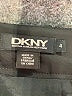 DKNY Solid Black Wool Skirt Size 4 - photo 4