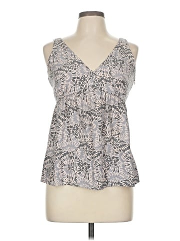 Garnet Hill Sleeveless Silk Top (view 1)