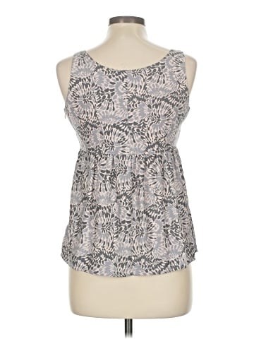 Garnet Hill Sleeveless Silk Top (view 2)