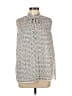 Max Studio 100% Polyester Ivory Sleeveless Blouse Size M - photo 1